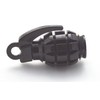 4 x valve caps, hand grenade, colour: black, valve cap,