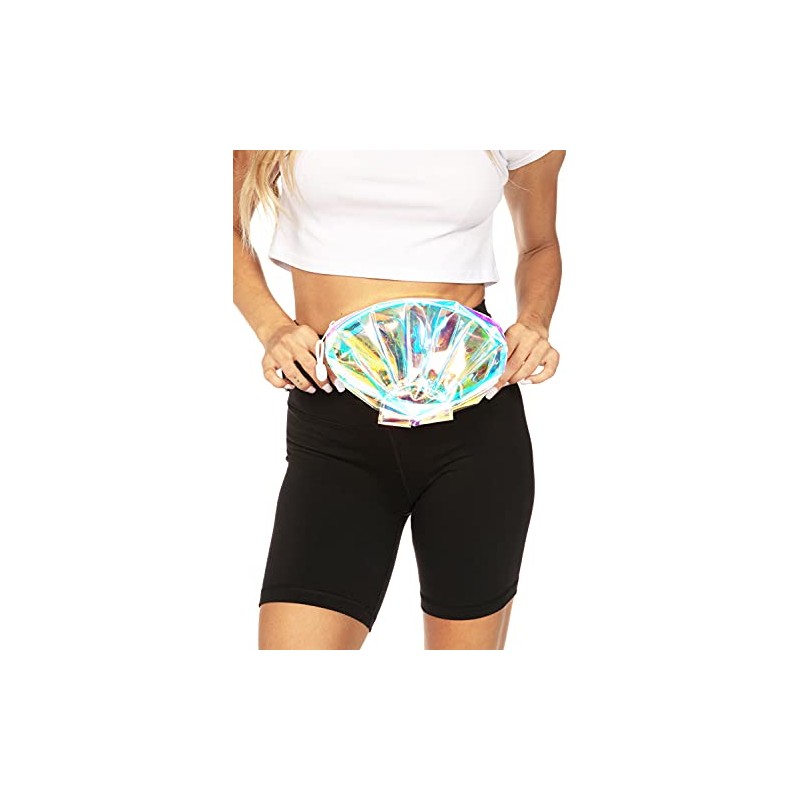 Tipsy Elves She Sells Seashell 3D Fanny Pack, Seashell (Yellow)