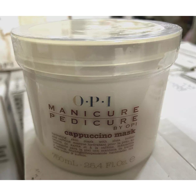 OPI 25.4oz OPI Manicure Pedicure Cappuccino Mask masque hydrating shea