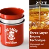 PGYARD Mini Bacon Grease Saver With Strainer - 15OZ Enamel