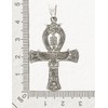 AFP Ankh Pendant with Horus 925 Sterling Silver AS-85-1, Sterling