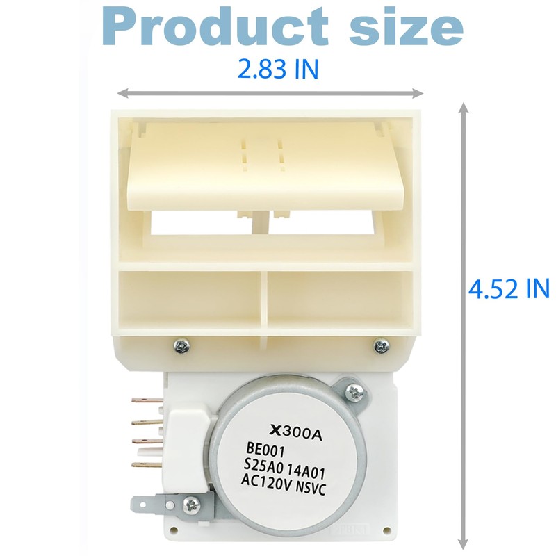 Upgrade 242303001 Refrigerator Damper Assembly AP5788340 Air Damper Control Assembly