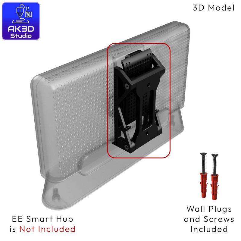 Wall Mount Bracket for Smart Hub Plus SH31B SH32B Home