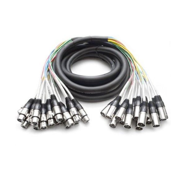 Seismic Audio - 16 Channel XLR Snake Cable - 15
