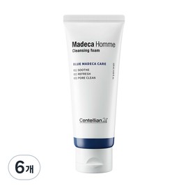 Centellian24 Madeca Homme Cleansing Foam, 120ml, 6 pieces / 센텔리안24 마데카 옴므 클렌징폼, 120ml, 6개