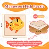 Montessori Outlet Fish Puzzle for Children 3-6 Years Montessori Education
