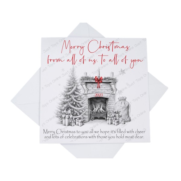 From All of Us To All Of You Christmas Card,