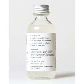 Mouthwash Concentrate Peppermint - Great for Travel, Dry Mouth and Gum Health - Alcohol & Fluoride Free, Natural Mouth Wash for Bad Breath - Zero Waste - 2 oz