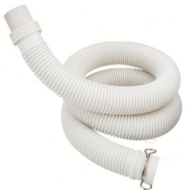 ONRAI Washing Machine Drain Hose, Automatic Washing Machine Drain Hose, Replacement, Automatic Drainage, Antibacterial, Odor Resistant, Slip Prevention, Water Leak Prevention, Beige, 47.2 inches (120