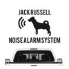siviwonder Jack Russell Noise Alarm System Car Sticker Dog Foil