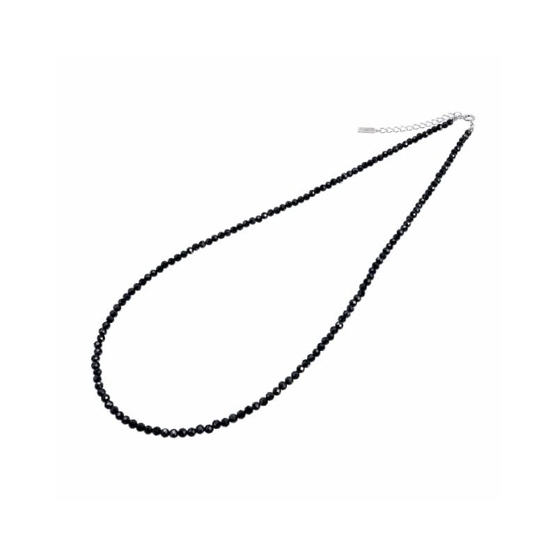 Lara Christie P5059 Black Spinel Necklace