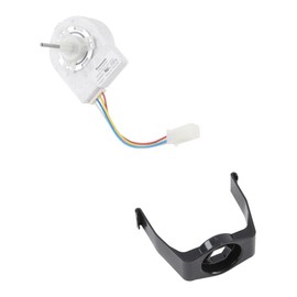 Whirlpool W11671461 OEM Refrigerator Evaporator Fan Motor, White