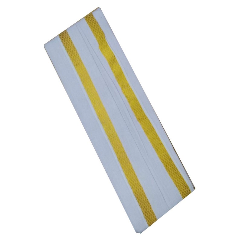 Stylesindia Cotton Angavastram (Towel) 1.2 Meters Length with Resham Thalapaty