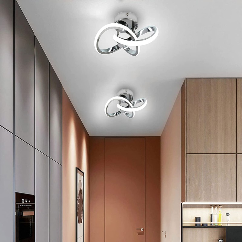 Motion Sensor LED Ceiling Light Indoor, 9.5 inch Closet Lights
