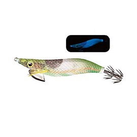 Shimano Sephia Clinch Egi Flash Boost QE-X25T Squid Jig, No. 2.5, 0.4 oz (10 g), 004 F, Avocado K, Oval Squid