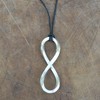 William Sturt Infinity Pendant Infinity Loop Necklace Handmade in Fine