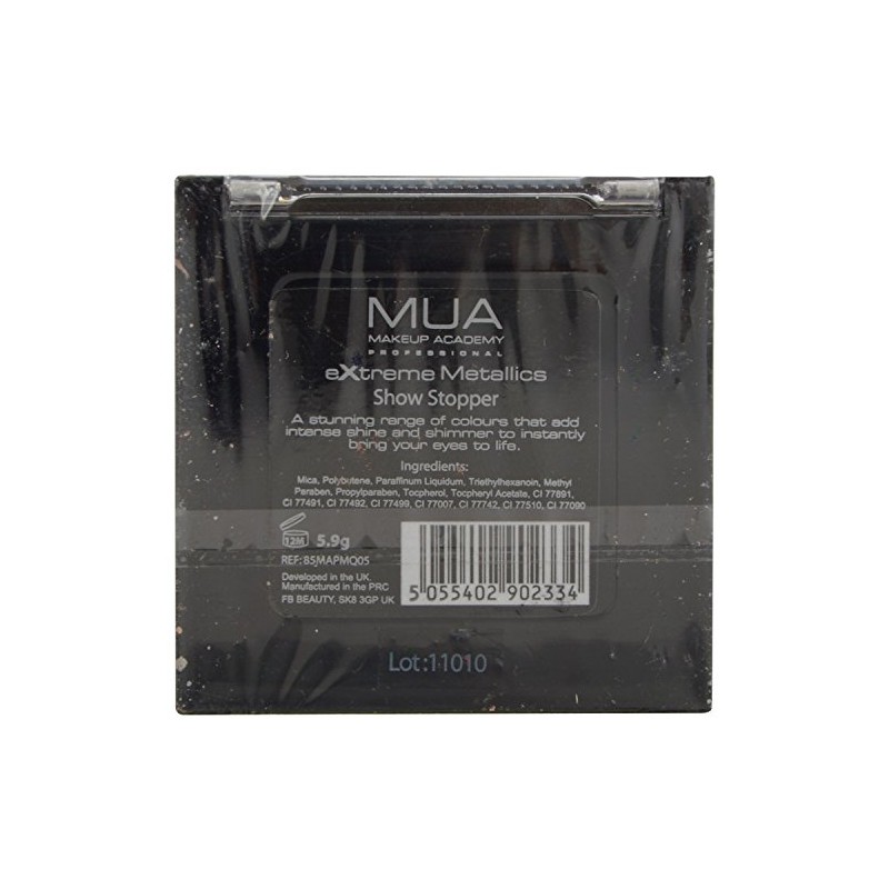 MUA Metallic Lidschatten Quad - Show Stopper