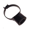 Floplast Soil Pipe Black Strap Boss with 32mm Rubber Boss