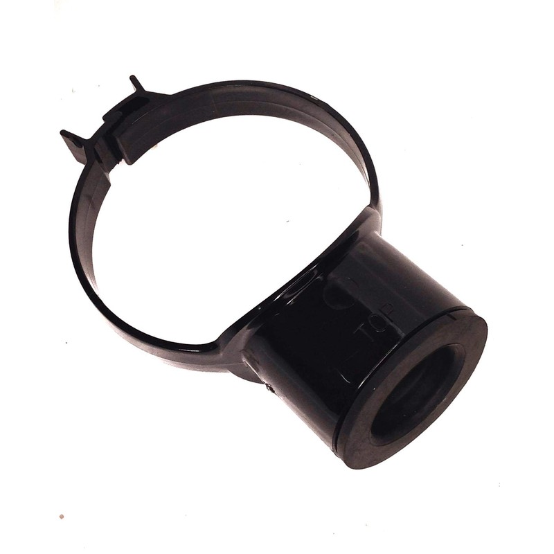 Floplast Soil Pipe Black Strap Boss with 32mm Rubber Boss