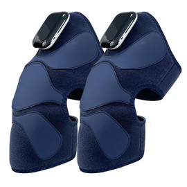 Heated Knee Massager,3 in 1 Cordless Knee Elbow Shoulder Massager,Knee Brace Warmer with 5 Heating Levels and Vibration, Heating Massage Brace for Arthritis/Joint Stiff/Muscle Strain