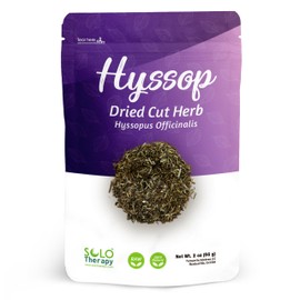 Hyssop Herb, 2 oz (56 g), Hyssop Tea - Hyssopus Officinalis, Resealable Bag (Hyssop Herb, 2, Ounce)