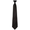 Knot Knot 018493-20000-2507 02 Men's One-Touch Black Necktie, 100% Silk,