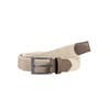 Redbridge Braided Belt Elastic Flexible Adjustable Unisex Stretch Belt, beige