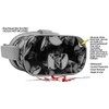 Decal Style Skin Wrap Compatible with Oculus Go Headset -
