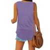 XIEERDUO Tank Top for Women Loose Fit V Neck Basic
