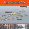 TL3162K K-Type Thermocouple Probe Round Probe 8“-0.2” Type K Thermocouple