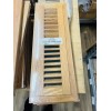 Elegance Plyquet Prefinished Red Oak Natural Flush Vents with damper