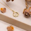 Carissima Gold 9 ct Yellow Gold Claddagh Charm Pendant on