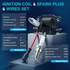 Set of 8 Square Ignition Coil Pack and Spark Plug