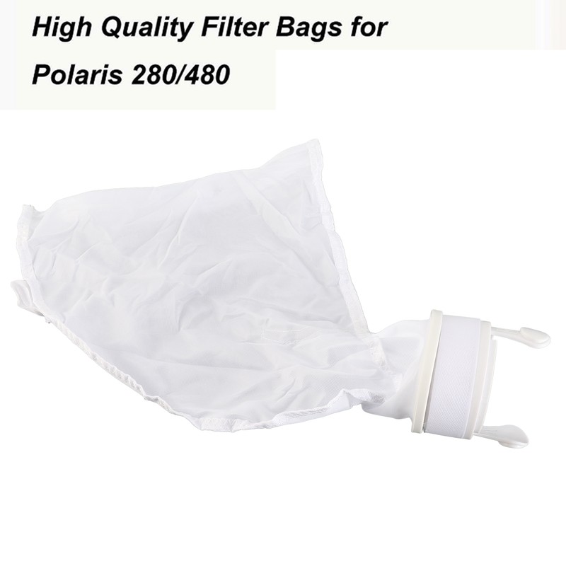 2Pcs/set Filter Bags For Polaris 280 480 Zipper Filter Bag