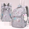 ZYUPHY School Backpack Girls Boys 3-6 Class Children's Backpack Primary