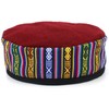Siesta Nepalese Wool Smoking Hat - Red (Medium)