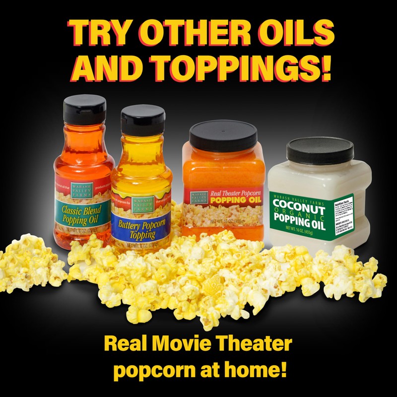 Wabash Valley Farms Popcorn Oil - Classic Blend Popping Oil,