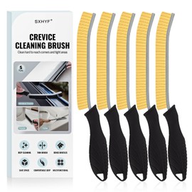 SXhyf Cleaning Brush - Hard Bristle Crevice Cleaning Brush, Multifunctional Gap Scrub Brush, Kitchen Essentials, Bathroom Cleaner Tools for Household Use, Home, Window, Toilet, Stove
