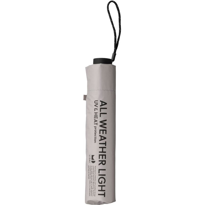 Because Because Folding Umbrella, 23.6 inches (60 cm), UV Protection,