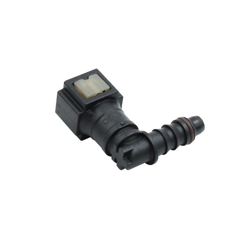 sourcing map Fuel Line Hose Quick Release Plastic Connector 1/4"