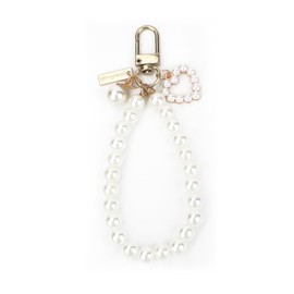 Pearl Keychain,Love Pearl Keychian,Car Keychain, Wristlet Keychain,Bag Charms,Keychain Accessories for Christmas, Birthdays, Valentine's, Mother's Day, or Gifts for Wife, Girlfriend, or Friends