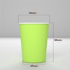 100 Paper Cups 200ml Eco Friendly Biodegradable Disposable Asport Warm