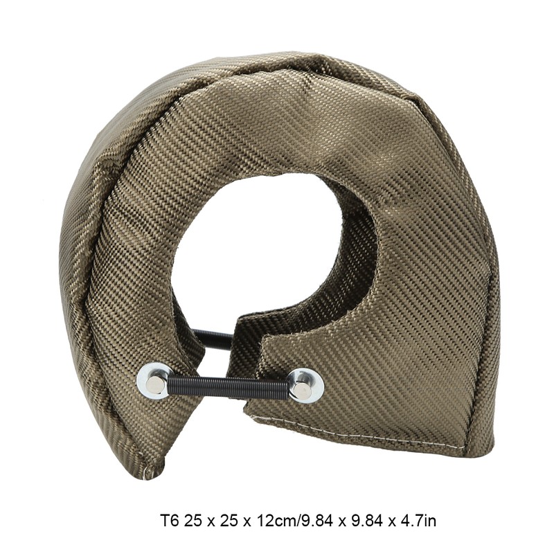 Turbo Engine Shield Cover Barrier Turbocharger Protective Cover WrapT6