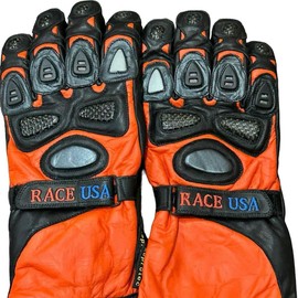 Winter Leather Unisex Gloves with Kevlar Reinforcement and Waterproofing - Size: Small