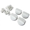 Ufixt Universal White Control Knobs for Ovens, Cookers and Hobs