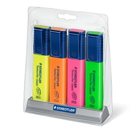 Staedtler Textsurfer Classic - Juego de 4 colores de arcoíris (364SC4)