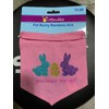 Cottondale pet Easter bunny bandana- XS/S