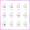 GLIVEOR Birthday Gifts for Women Birthstone Necklace - Birthday Gifts