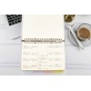 Spiral Squared Notebook with Ruler, Graph Paper Wirebound Notebooks, Hardcover