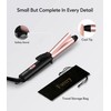 FARERY Travel Curling Iron for Short Hair, 3/4 Inch, Dual